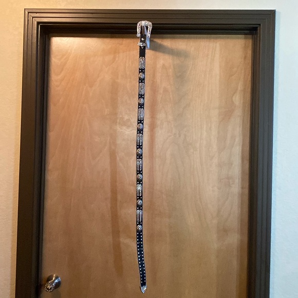 Black Rhinestone Belt - Picture 4 of 9